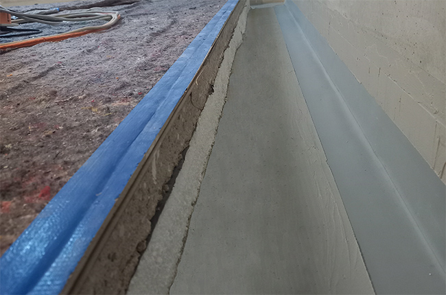 Flexband-Betonabdichtung